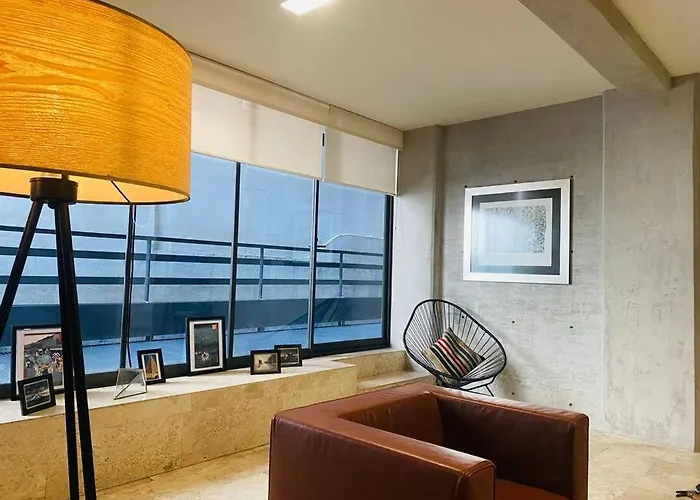 Apartamento La Condesa Extraordinario Depa 8 Personas De Dos Pisos Y Terraza Con Descuento A Partir De La 3a Noche