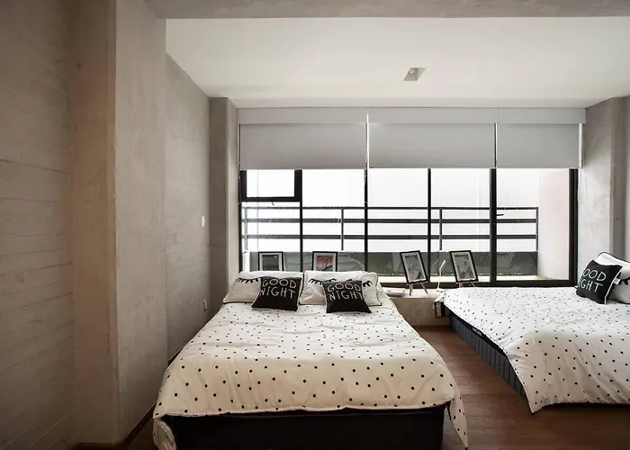 Apartamento La Condesa Extraordinario Depa 8 Personas De Dos Pisos Y Terraza Con Descuento A Partir De La 3a Noche