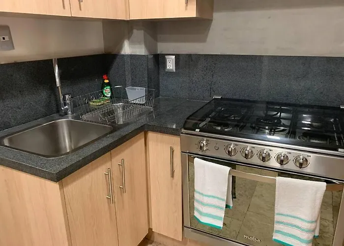 Apartamento La Condesa Extraordinario Depa 8 Personas De Dos Pisos Y Terraza Con Descuento A Partir De La 3a Noche
