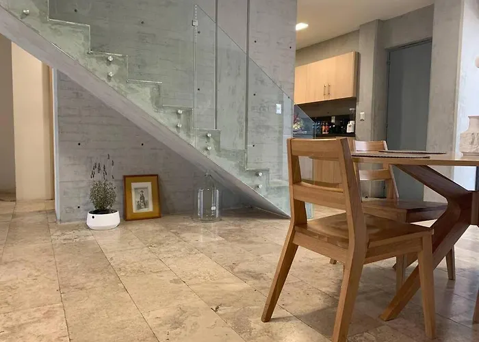 La Condesa Extraordinario Depa 8 Personas De Dos Pisos Y Terraza Con Descuento A Partir De La 3a Noche México DF
