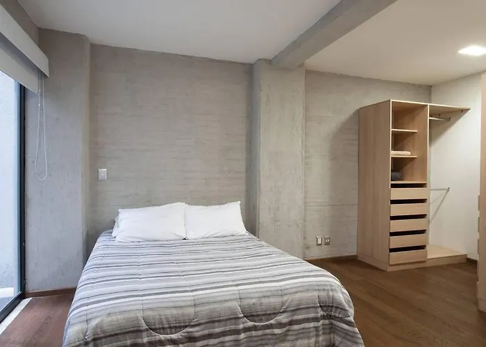 La Condesa Extraordinario Depa 8 Personas De Dos Pisos Y Terraza Con Descuento A Partir De La 3a Noche *